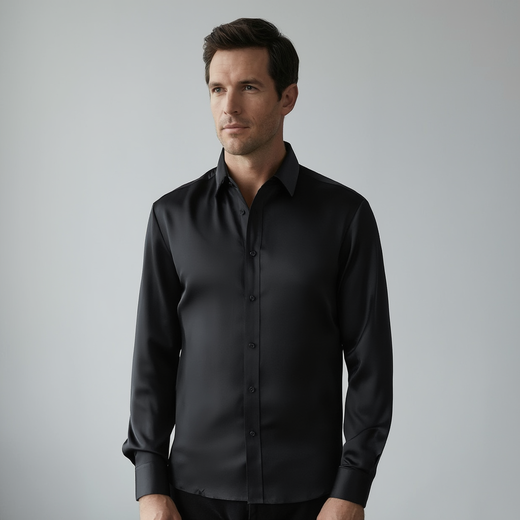 Chemise habille homme Chic | Polyester et Elasthanne 3