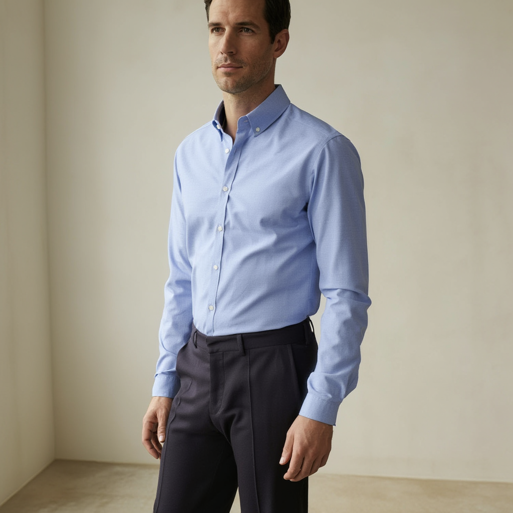 Chemise habillee homme Classique | Coton Oxford 2