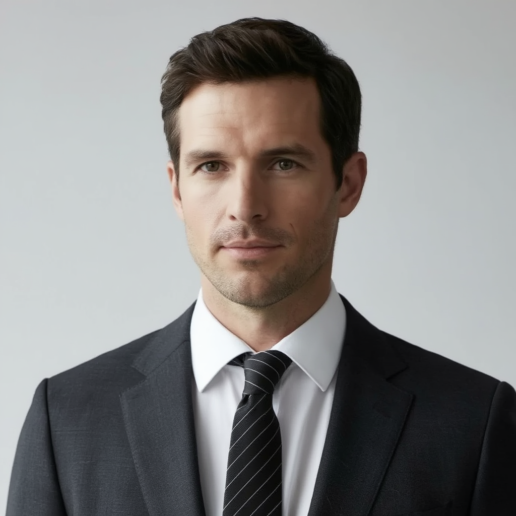 Noah | Élégante Cravate Homme Noire en Coton à Rayures 4