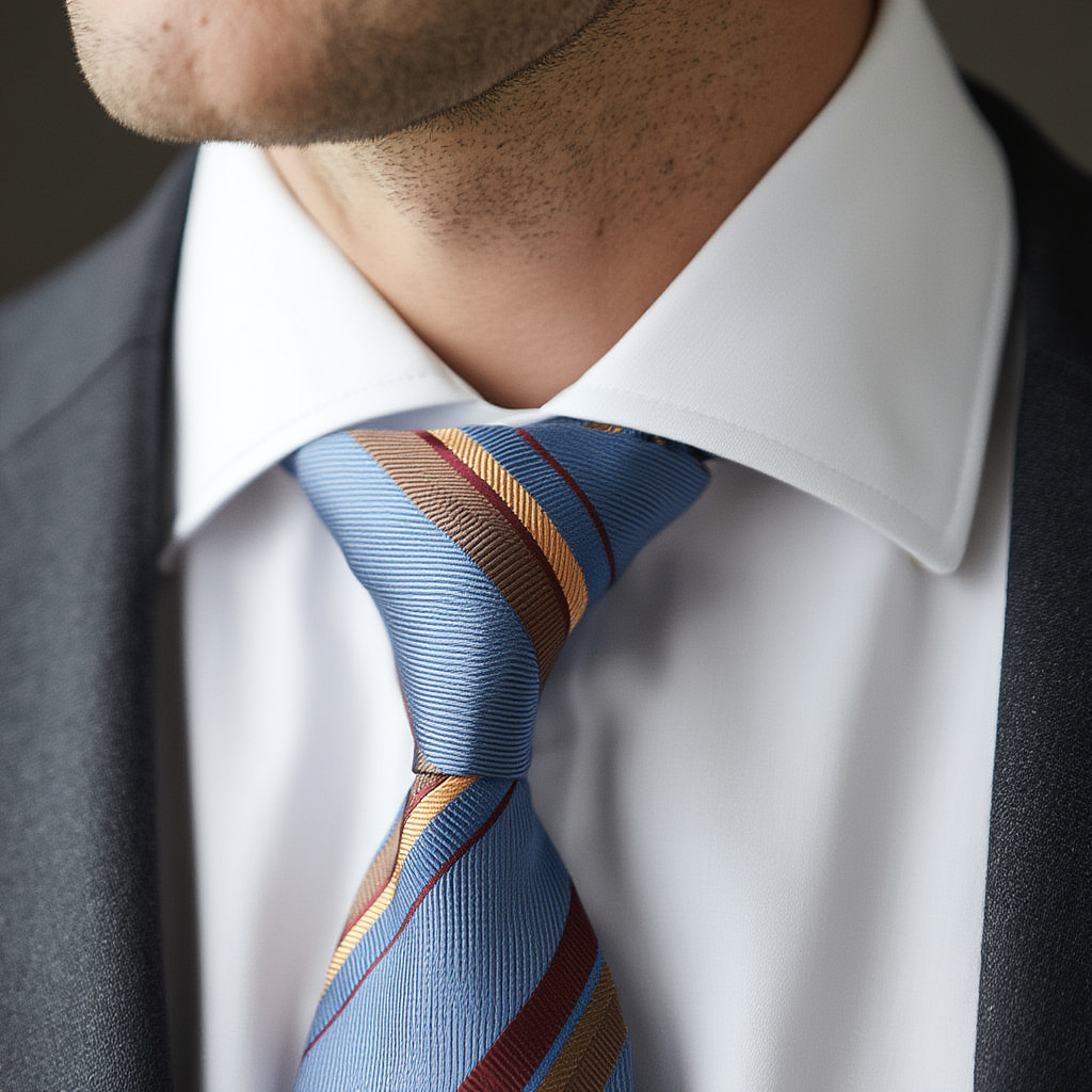 Julien | Élégante Cravate Homme en Jacquard de Soie Luxe 3