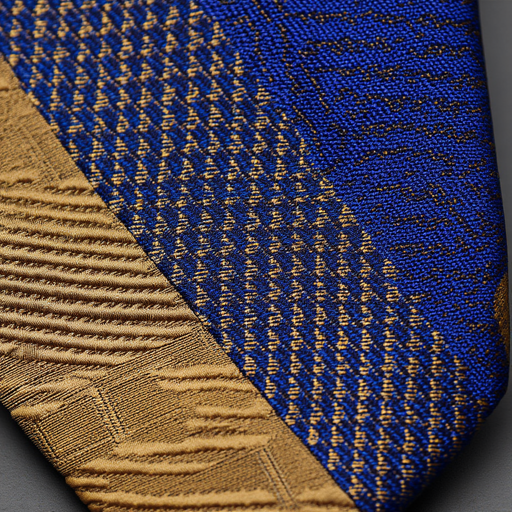 Lucas | Cravate Luxe en Soie Rayée pour Mariage 6