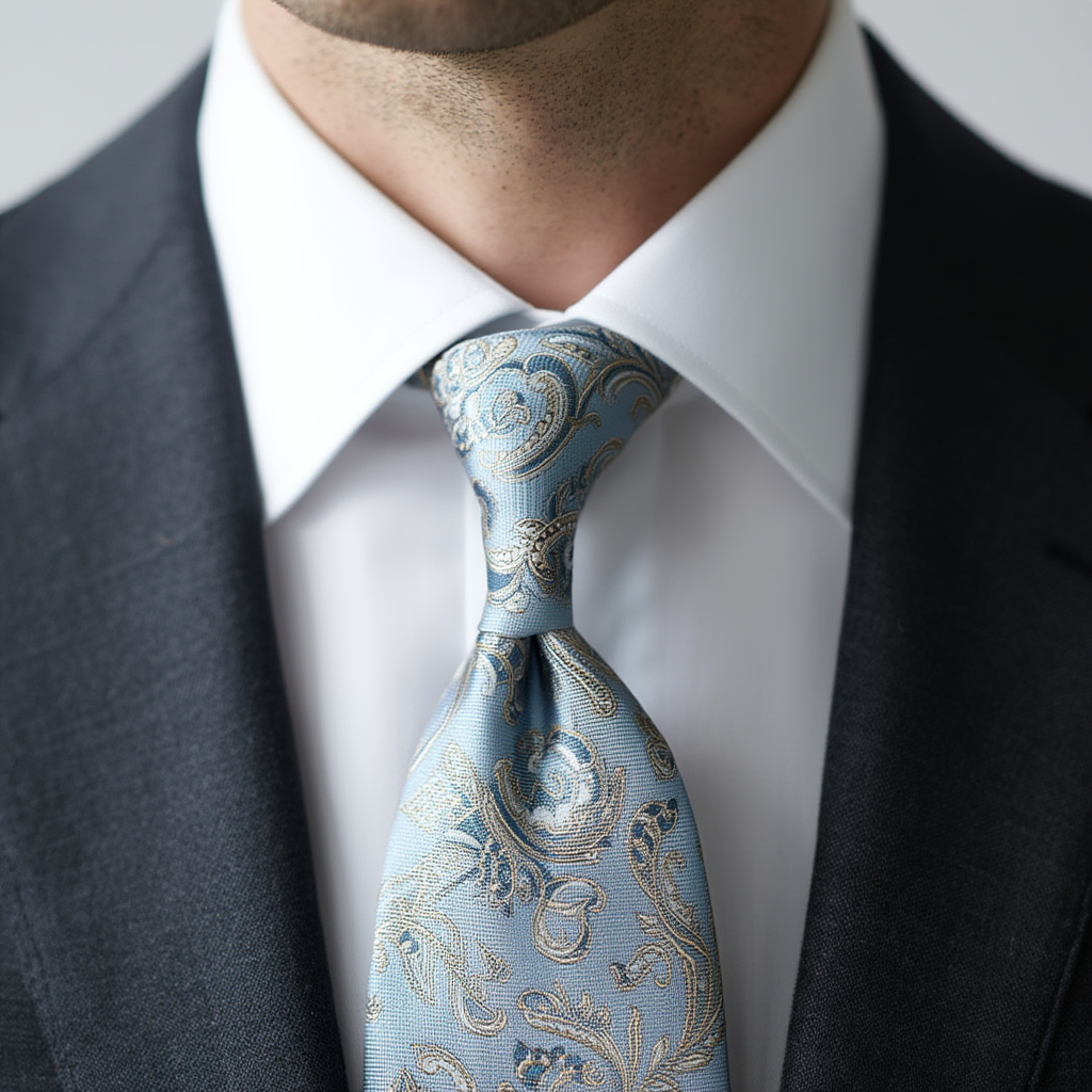 Julien | Élégante Cravate en Soie Imprimée 3