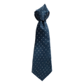 Julien | Élégante Cravate en Soie Grenadine Bleue 1