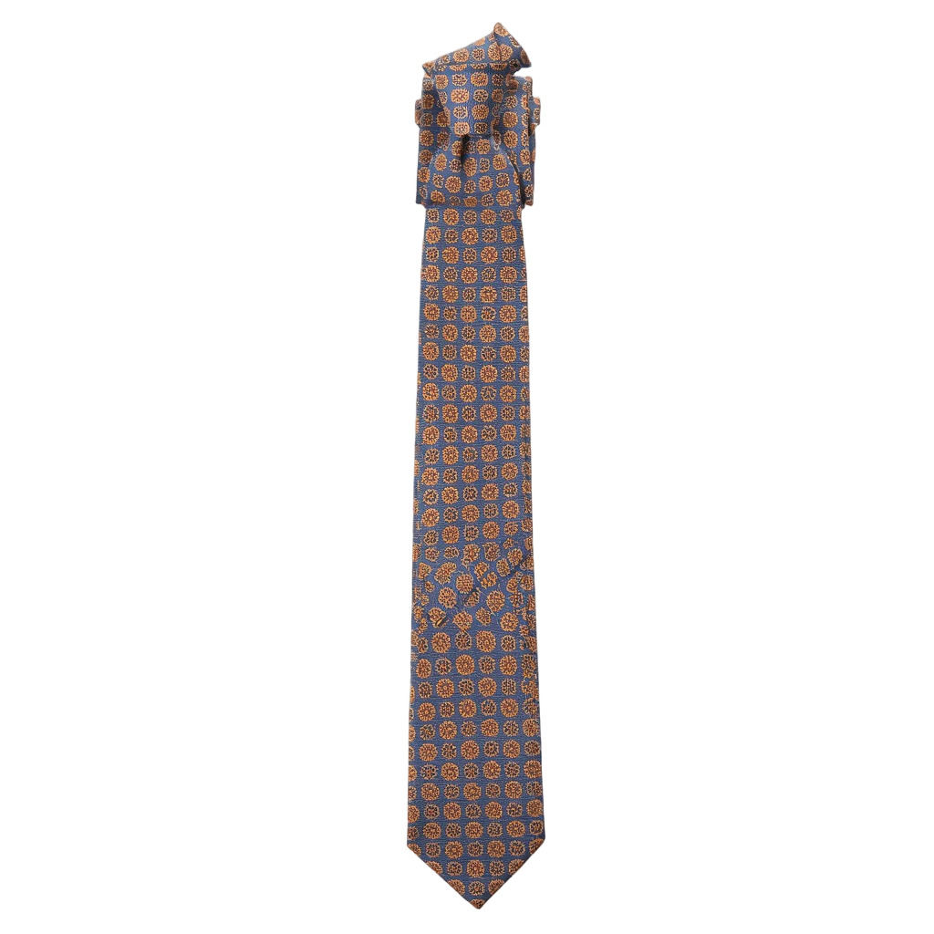 Julien | Élégante Cravate Rouge en Soie Imprimée pour Homme 1