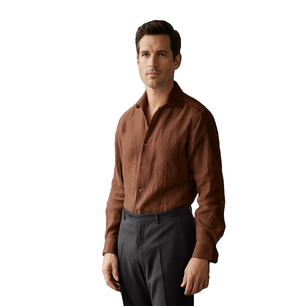 Chemise habillée homme | Lin premium 8