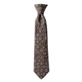 Julien | Élégante Cravate Homme Luxe en Laine et Soie Imprimée 1