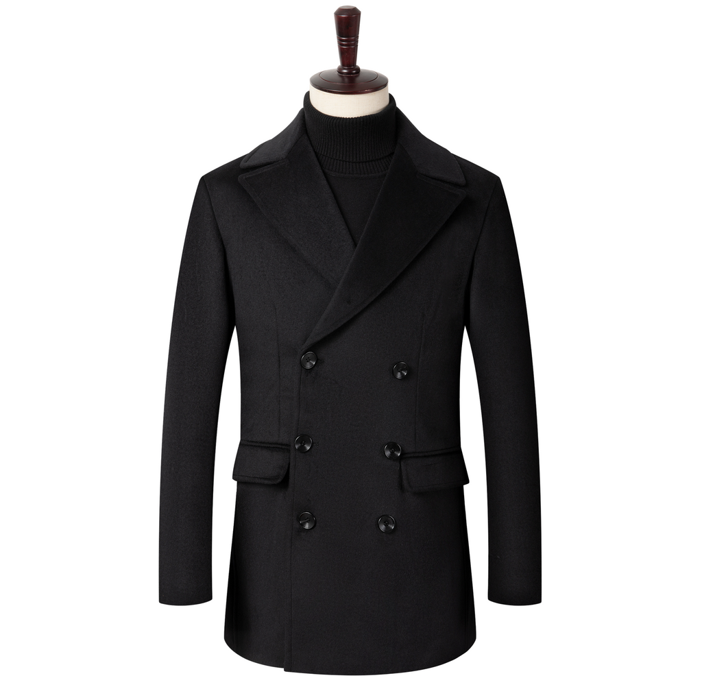 Manteau Élégant | Manteau Shelby avec Doublure Rouge pour Style Intemporel 10