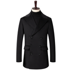 Manteau Élégant | Manteau Shelby avec Doublure Rouge pour Style Intemporel 10