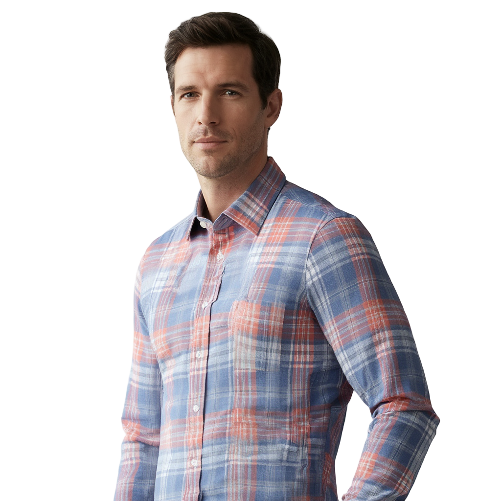 Chic Flanel Carreaux Homme Chemise | Flanelle carreaux