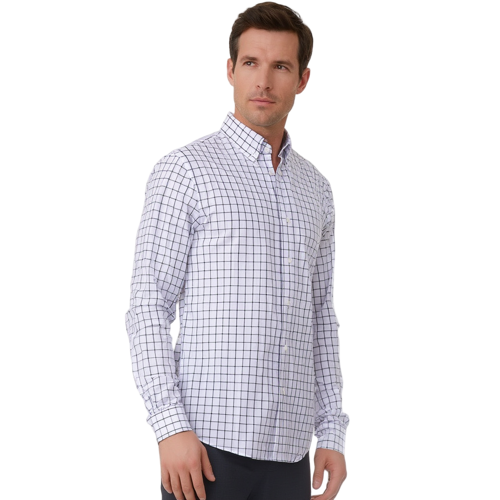 Chemise Carreaux Homme Chemise Habilee | Coton Carreaux