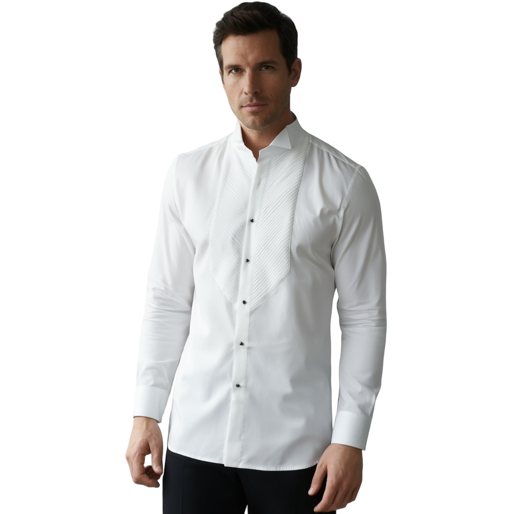 Chemise Smoking Couture Slim