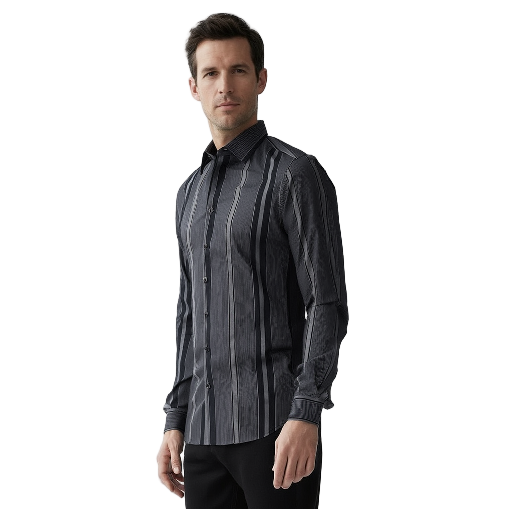Chemise Rayee Homme Chemise | Style Britannique
