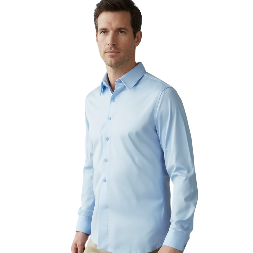 Chemise Sociale Élégance Sans Effort