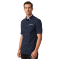 Chemise Sociale Homme Manches Courtes