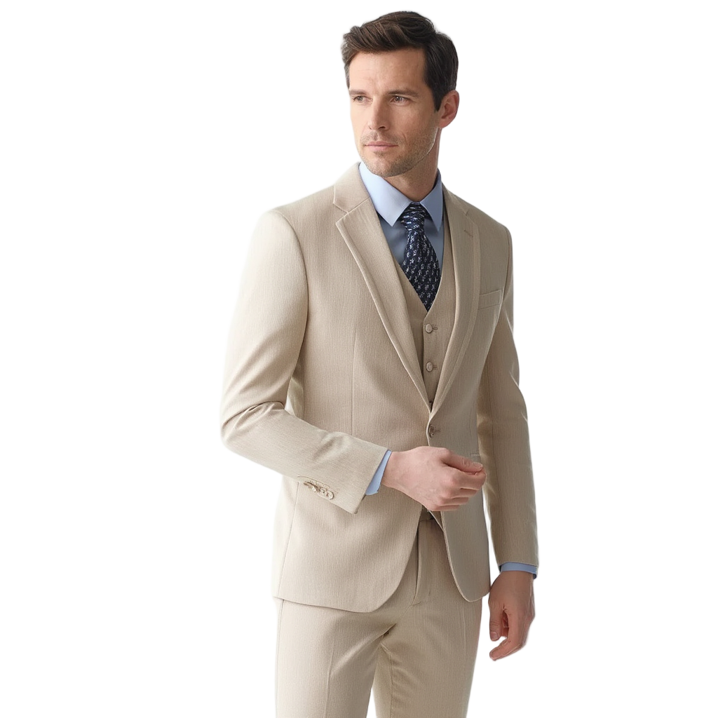 Costume 3 Pièces Homme Slim avec Finitions Modernes | Polyvalent pour Toutes Occasions 5