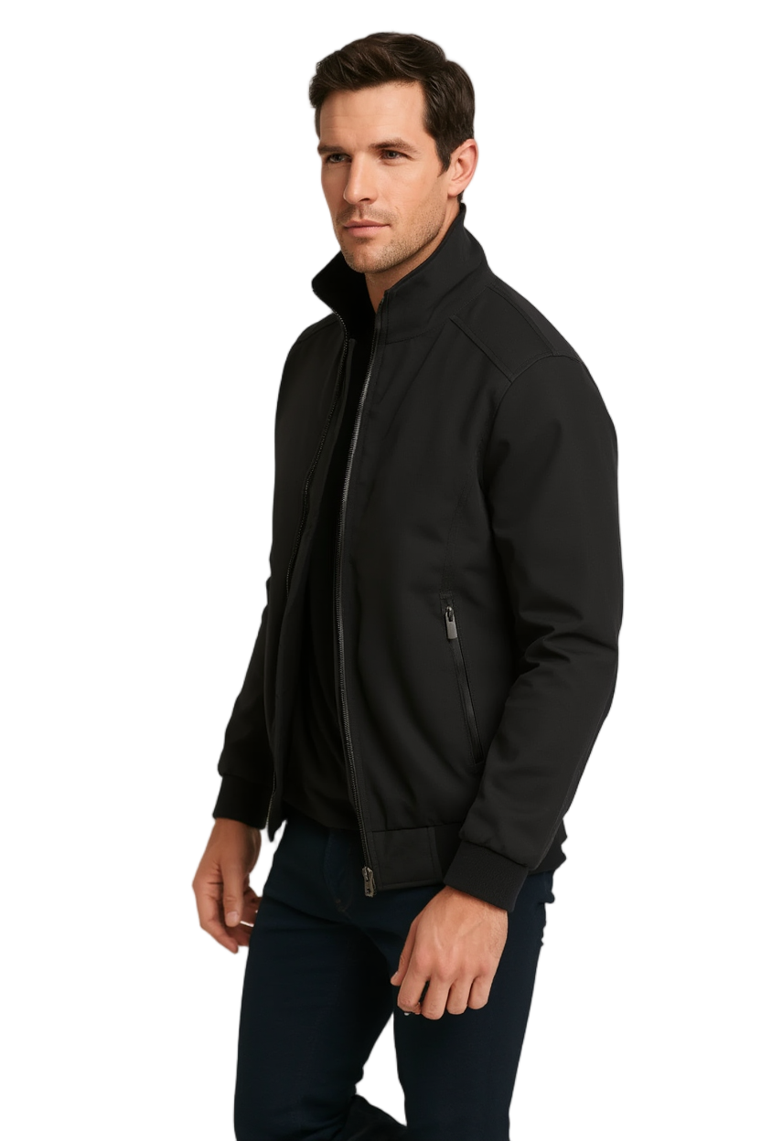 AeroFlex | Veste Légère Zippée pour Mi-Saison avec Col Montant | Style Urbain et Confort 1