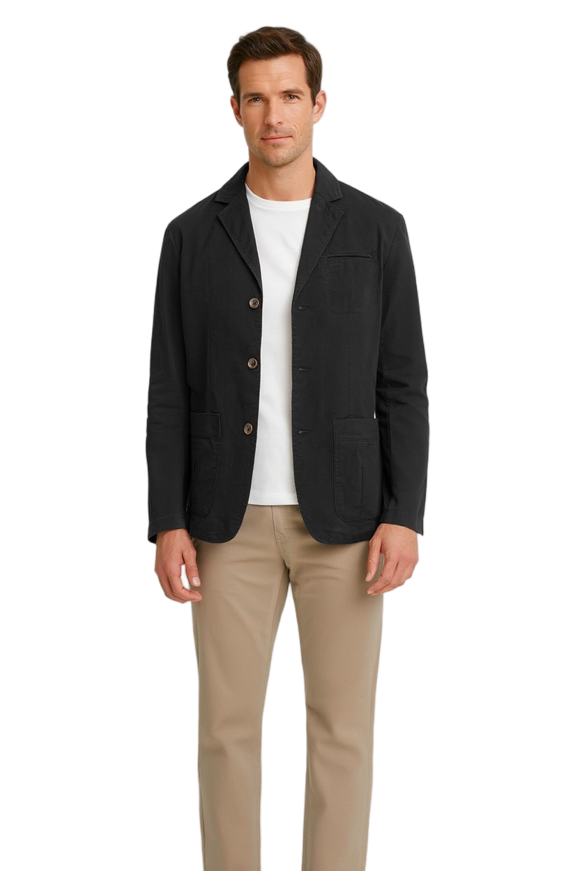 Blazer Urbain | Blazer Casual Confortable pour Mi-Saison avec Silhouette Structurée | Élégance et Liberté de Mouvement 1