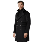 Manteau Shelby Bleu Élégant
