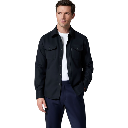Eclipse Automne | Chemise Homme Classique à Manches Longues avec Poignets Ajustables | Élégance Polyvalente 1