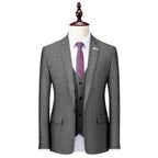 Élégance Moderne | Blazer Ajusté en Tweed avec Fermeture à 1 Bouton | Style Polyvalent pour Gentleman 7