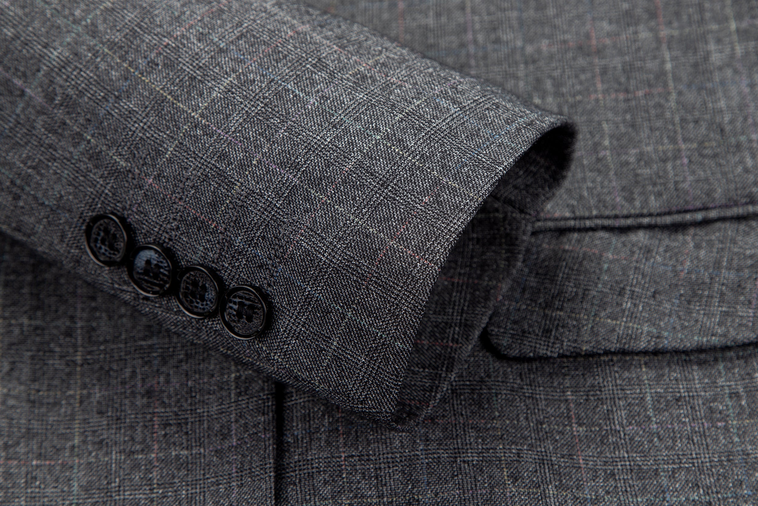 Élégance Moderne | Blazer Ajusté en Tweed avec Fermeture à 1 Bouton | Style Polyvalent pour Gentleman 11