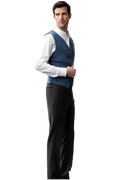 Élégance Printemps | Gilet Homme Sans Manches avec Encolure en V | Polyvalent pour Toutes Occasions 10