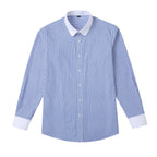 Chemise Classique en Coton Doux avec Col Traditionnel pour Élégance Quotidienne 6