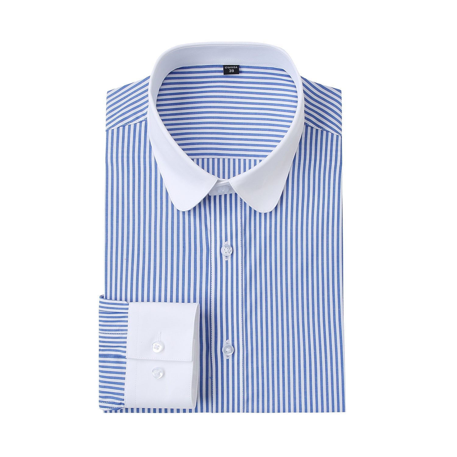Chemise Classique en Coton Doux avec Col Traditionnel pour Élégance Quotidienne 7