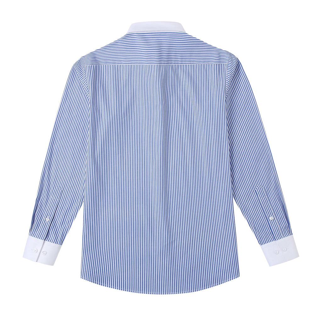 Chemise Classique en Coton Doux avec Col Traditionnel pour Élégance Quotidienne 8
