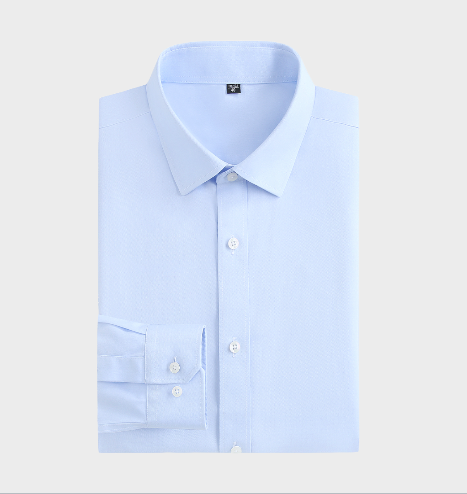 Élégance Classique | Chemise en Coton Bleu pour Homme avec Finitions Soignées | Style Polyvalent pour Toutes Occasions 7