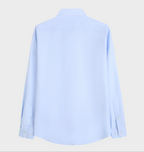 Élégance Classique | Chemise en Coton Bleu pour Homme avec Finitions Soignées | Style Polyvalent pour Toutes Occasions 8