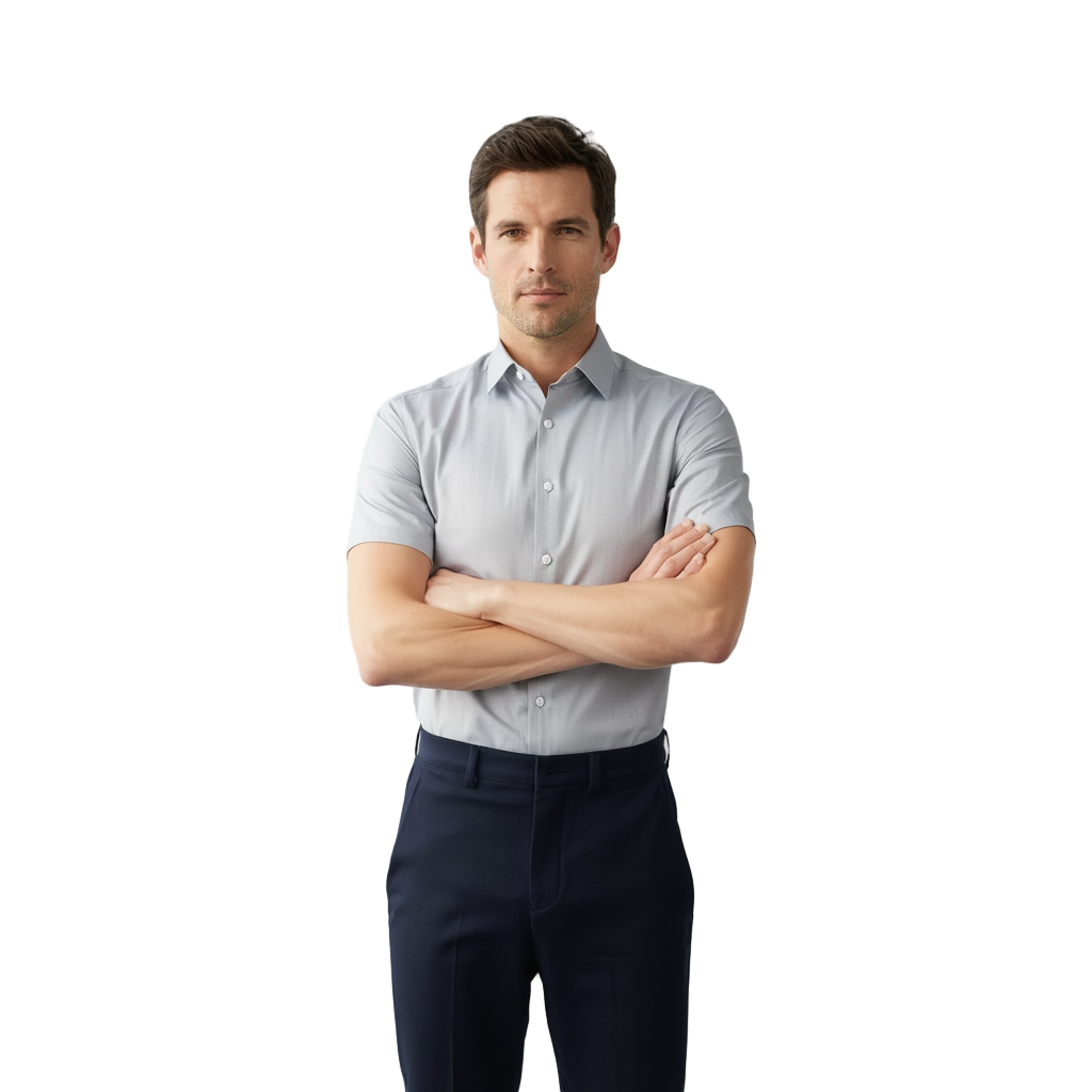 Chemise Homme Chemise | Manches Courtes