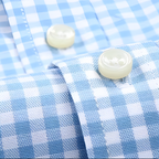 Chemise Habillée Homme à Carreaux en Coton Oxford Maximus 2
