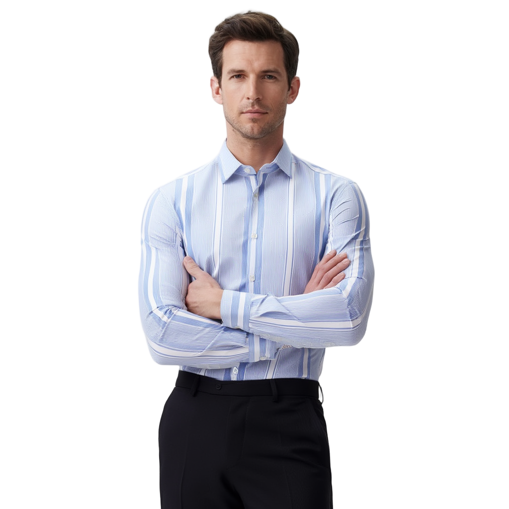 Chemise Rayee Homme Chemise | Style Britannique