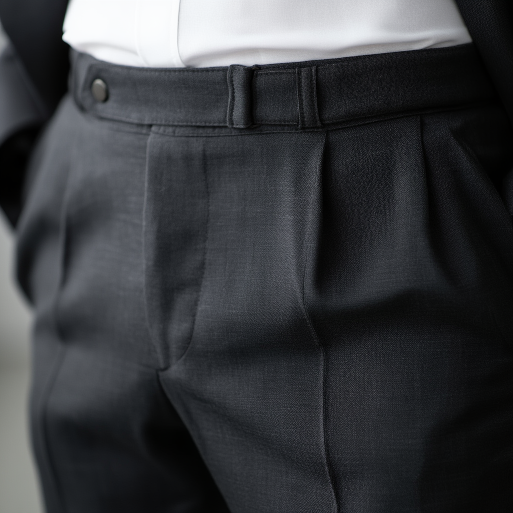 Pantalon Homme Slim Ajustable avec Taille Haute | Élégant et Confortable pour Toutes Occasions 4