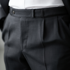 Pantalon Homme Slim Ajustable avec Taille Haute | Élégant et Confortable pour Toutes Occasions 4