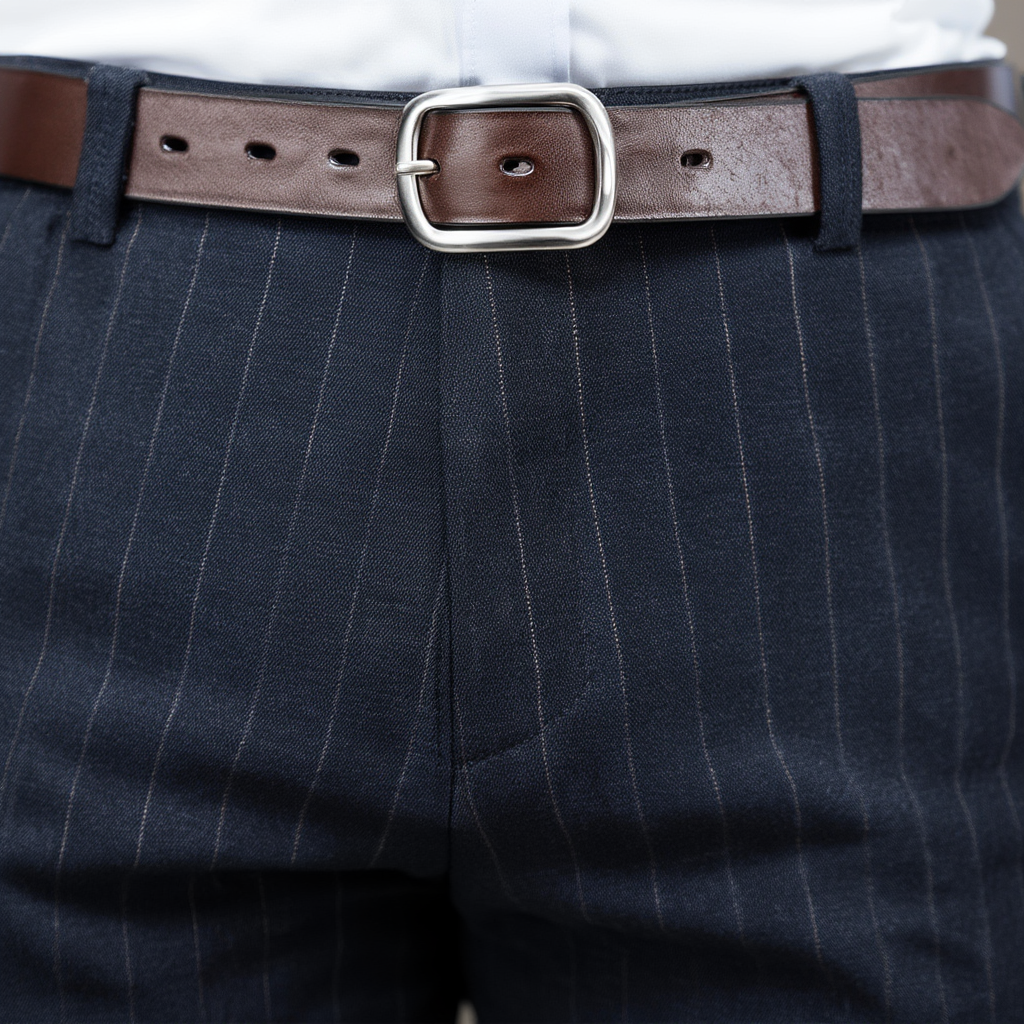 Élégance Classique | Pantalon Habillé Rayé pour Homme avec Coupe Moderne | Confort Optimal pour Occasions Formelles 3