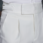 Pantalon Tailleur Homme | Polyester Premium Slim Fit avec Finition Impeccable | Élégance pour Occasions Formelles 4