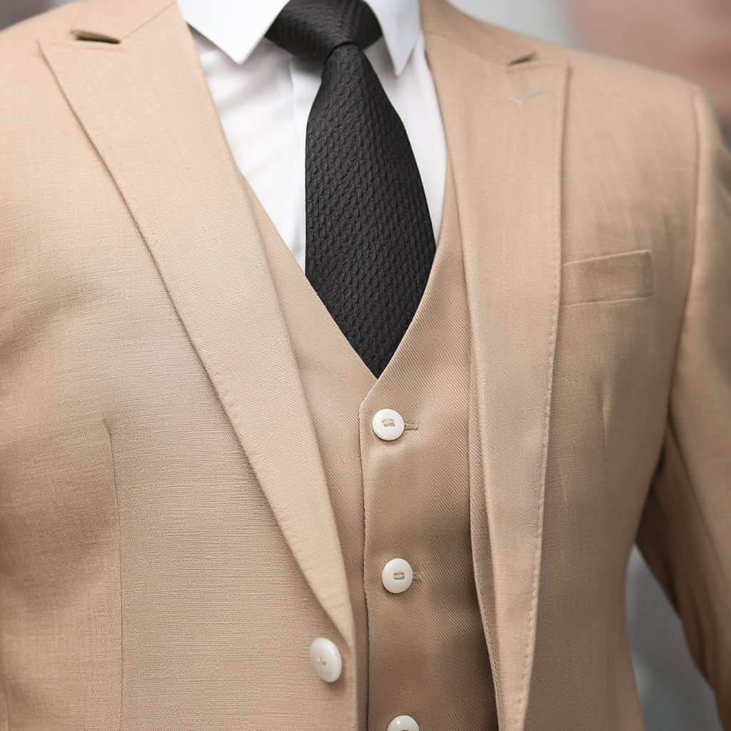 Élite | Costume Homme Mariage 3 Pièces Slim Fit avec Finitions Impeccables | Élégance pour Occasions Formelles 5