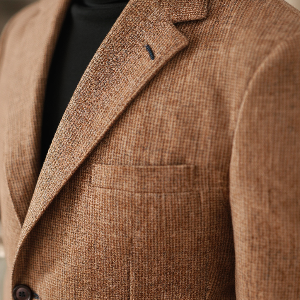 Siena | Blazer Slim en Laine avec Doublure Partielle | Élégance Polyvalente pour Hommes 6