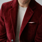 Blazer Homme Bleu Marine en Velours avec Coupe Ajustée | Élégance Polyvalente pour Automne 7