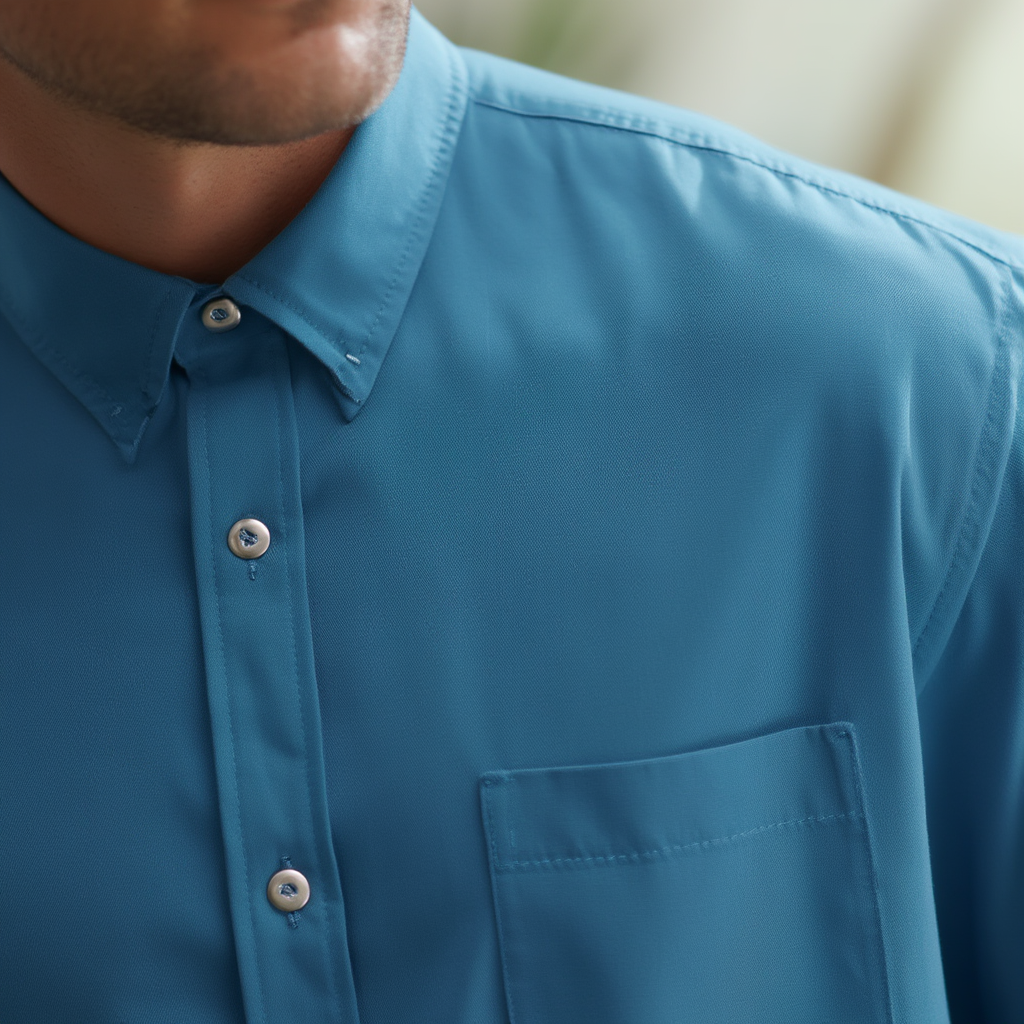 Harmonie Urbaine | Chemise Homme à Manches Longues avec Col Classique | Élégance Décontractée pour Toutes Occasions 5