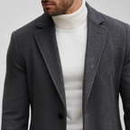 Manteau Hiver Homme Long avec Coupe Structurée | Élégance et Confort pour l'Hiver 2