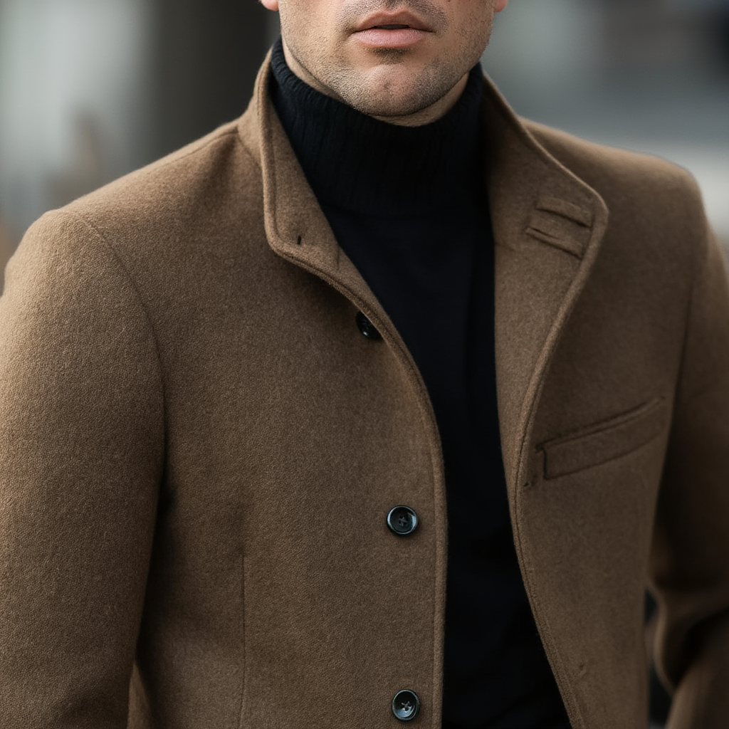 Élégance Signature | Manteau Britannique Hybride avec Silhouette Intemporelle | Chic et Confortable pour Toutes les Saisons 4