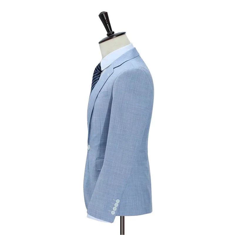 Costume 3 Pièces Homme Slim Fit en Polyester avec Finitions Impeccables | Élégance Polyvalente 5