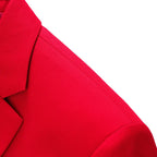 Costume Homme Élégant avec Design Croisé en Polyester et Polyamide pour Confort et Style 16