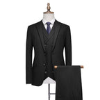 Élégance Classique | Costume Trois Pièces avec Coupe Ajustée | Charme Britannique pour Occasions Formelles 8