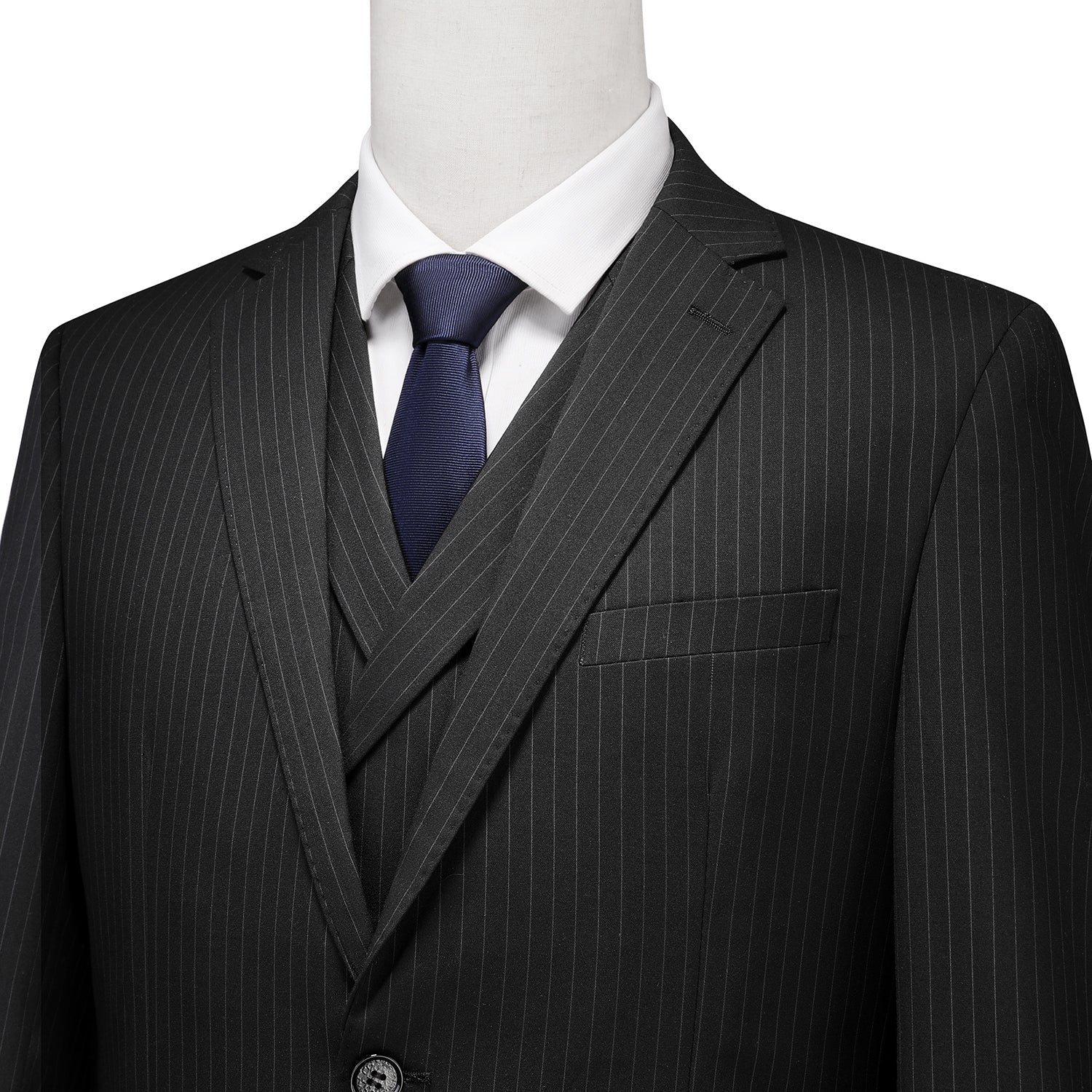 Élégance Classique | Costume Trois Pièces avec Coupe Ajustée | Charme Britannique pour Occasions Formelles 12
