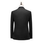 Élégance Classique | Costume Trois Pièces avec Coupe Ajustée | Charme Britannique pour Occasions Formelles 13