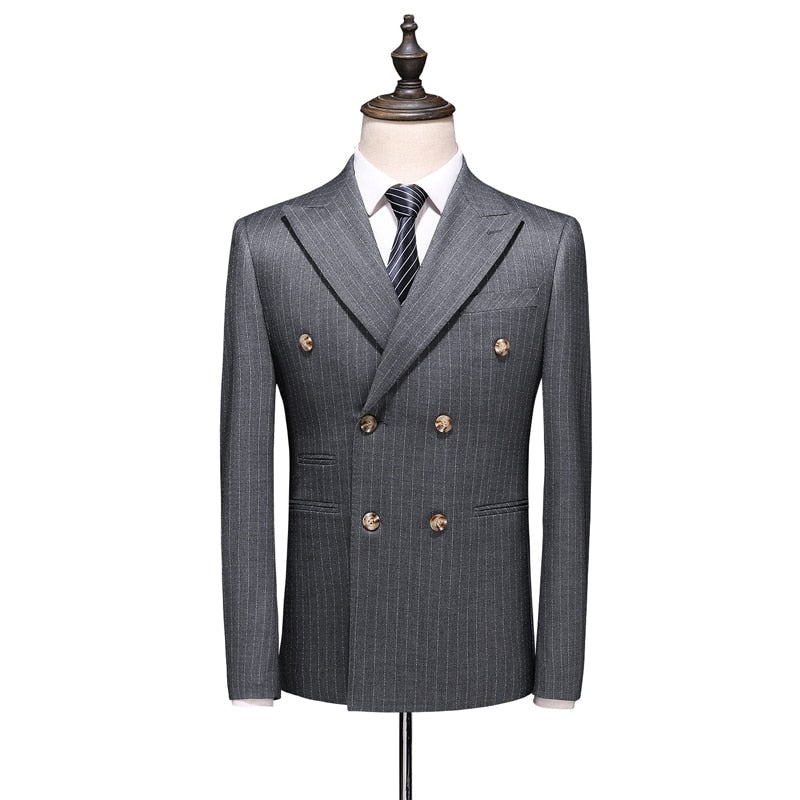 Élégance Britannique | Costume Trois Pièces avec Blazer Ajusté | Look Raffiné pour Occasions Formelles 7